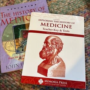 Exploring the History of Medicine: Book & Teacher Key & Tests, Memoria Press